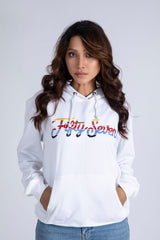 Hand Embroidered Pullover Hoody