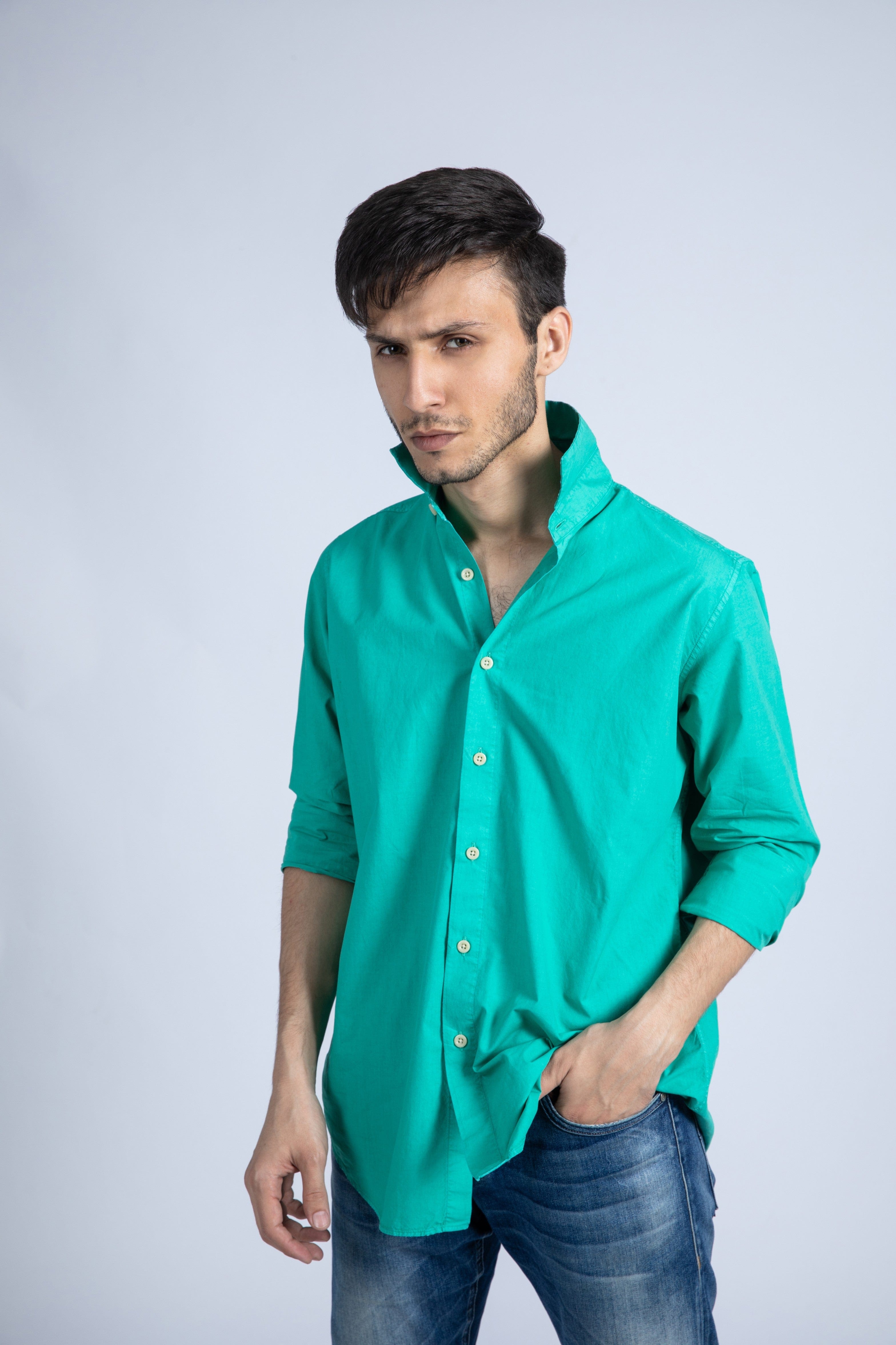 Paper Cotton Over Dye Shirt