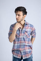 Y/D flannel shirt