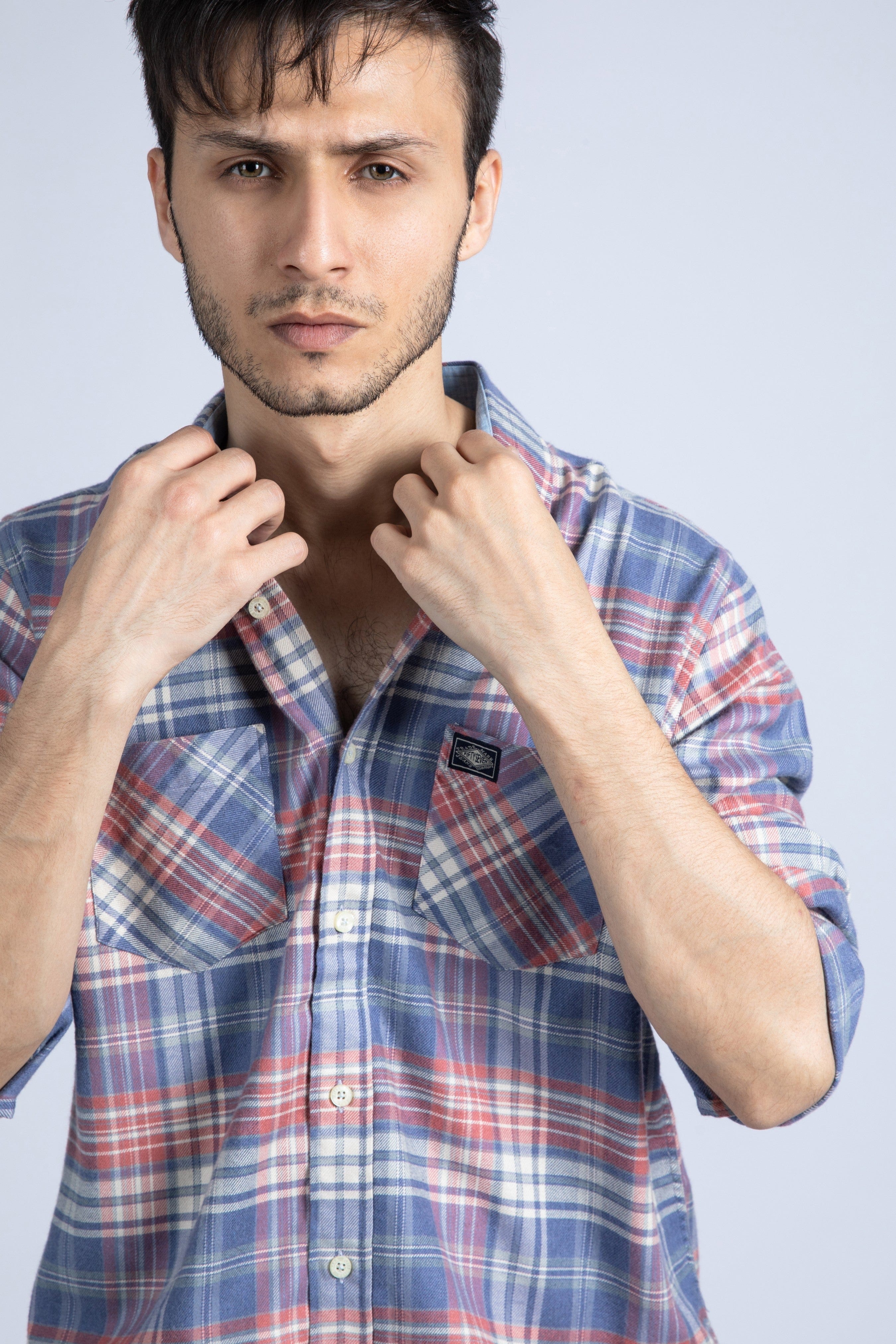Y/D flannel shirt