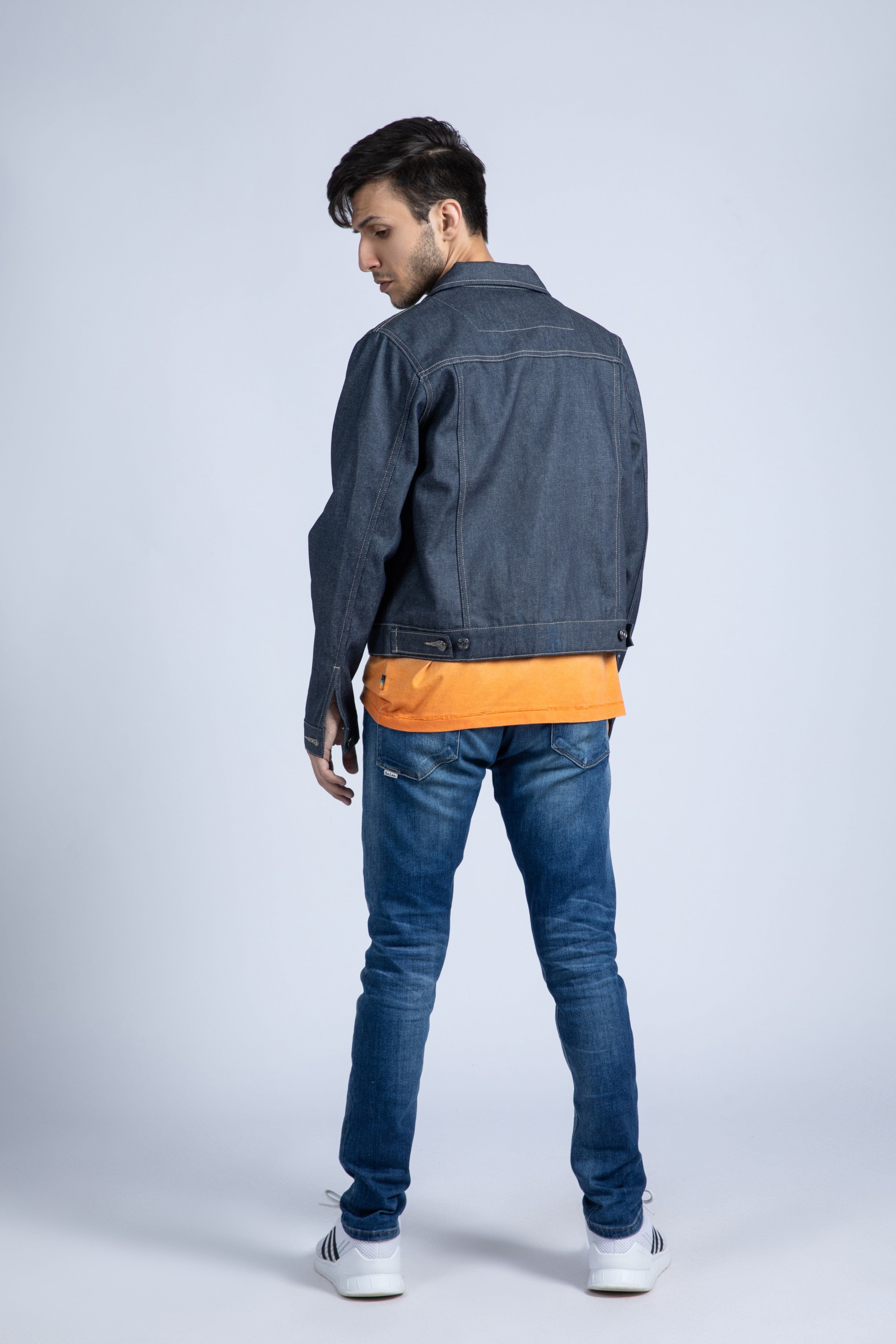 Coated Denim Jacket