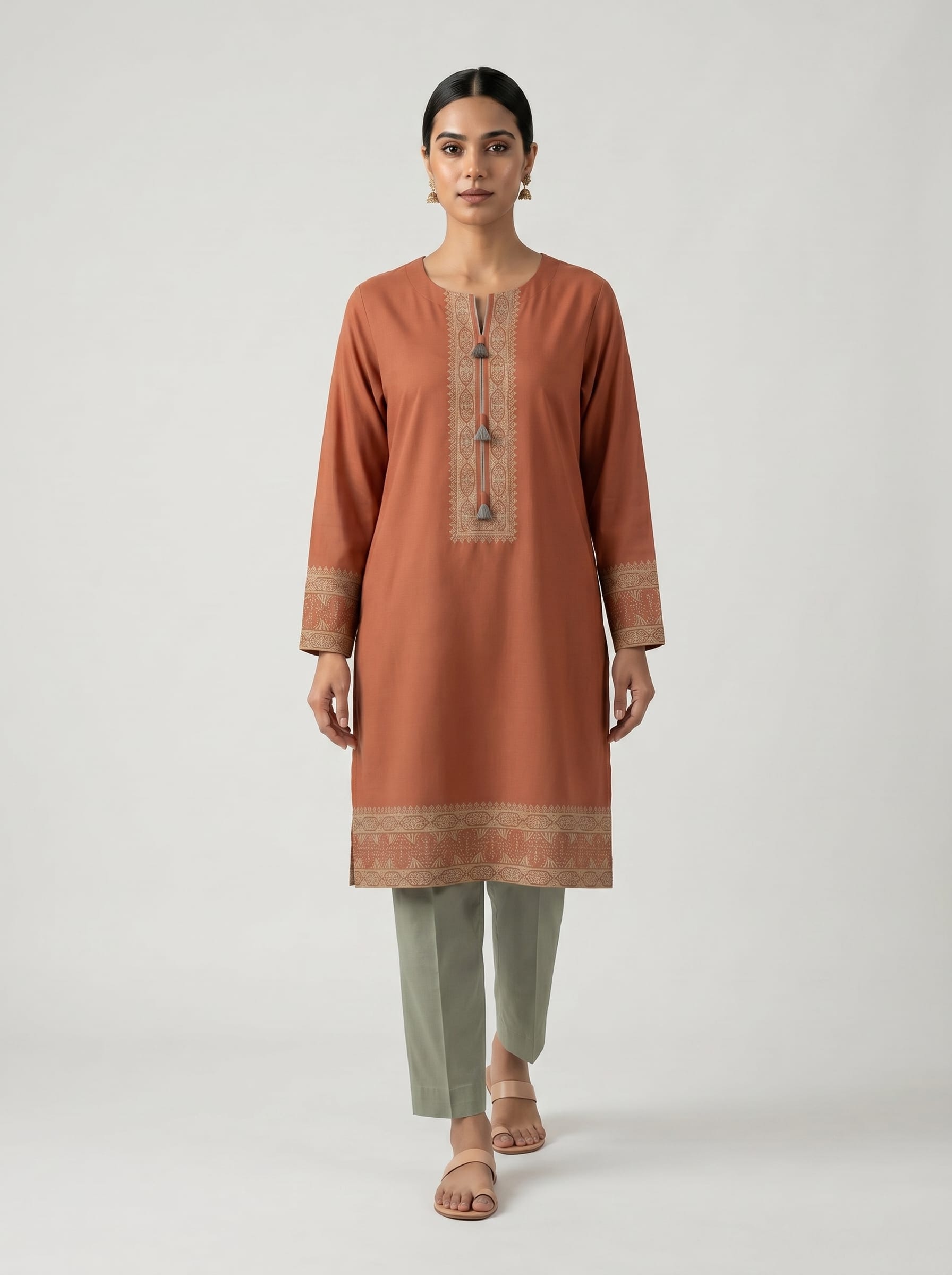 Classic BrownEthnic Wear