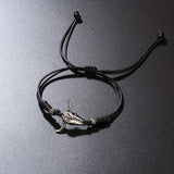 Western Bull Head Woven Bracelet