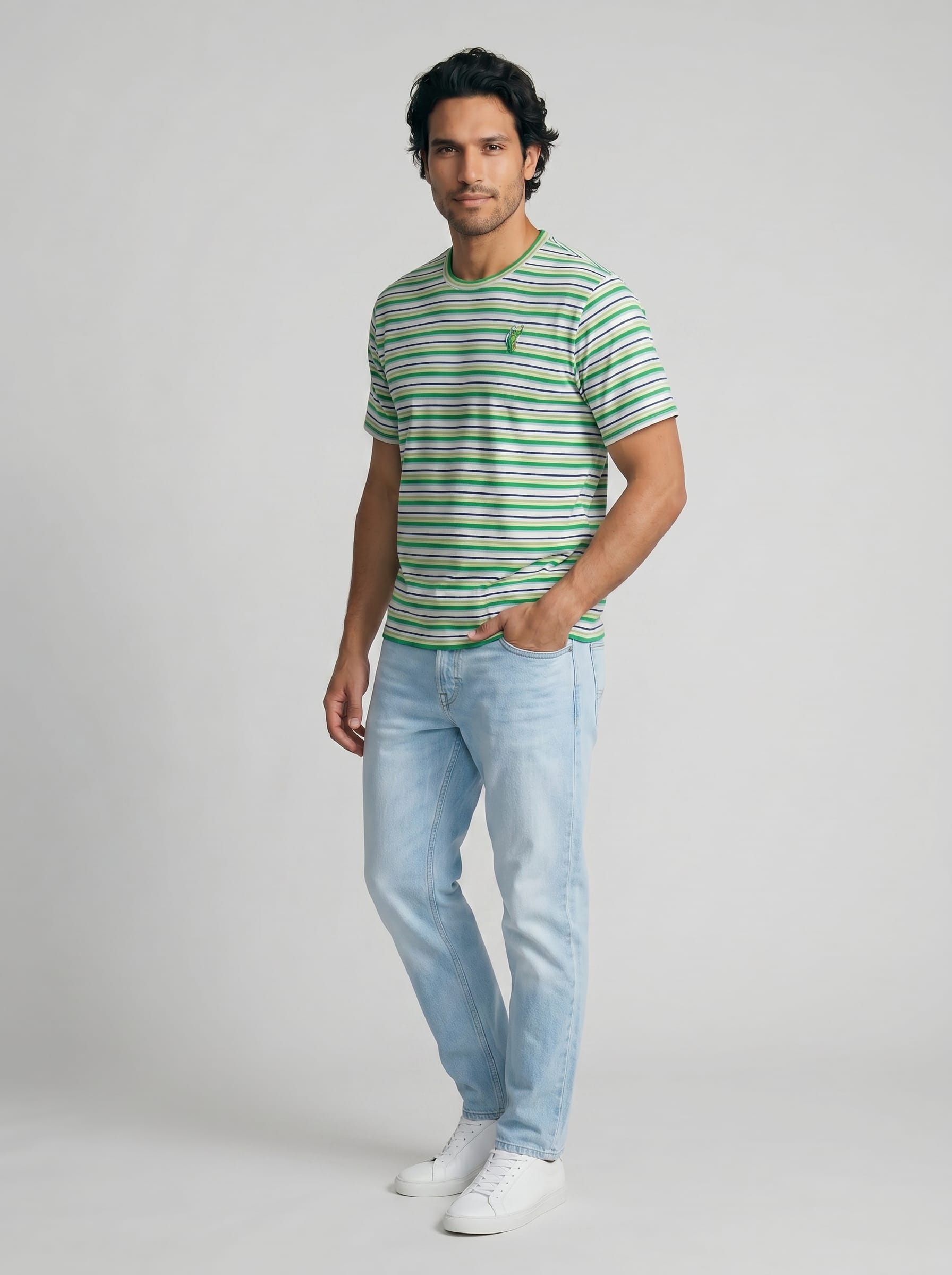Yarn Dyed Farmer Tee