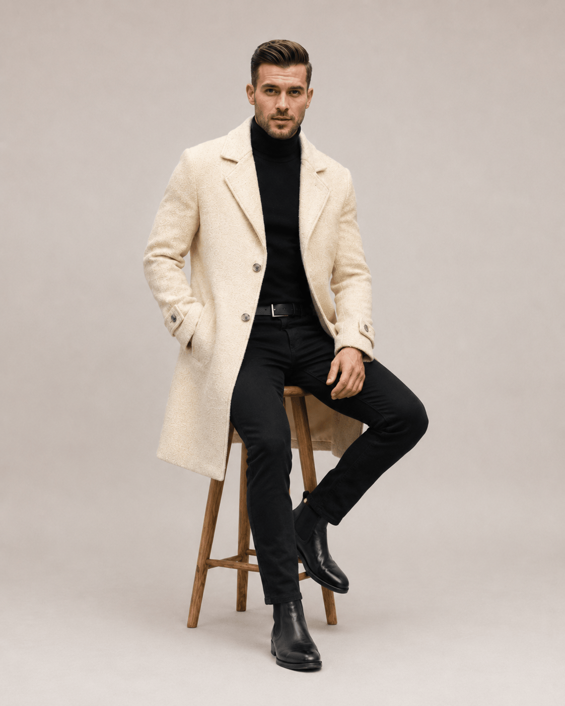 Organic Woolen Overcoat