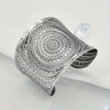 A Fashionable Retro Wide Pattern Bracelet