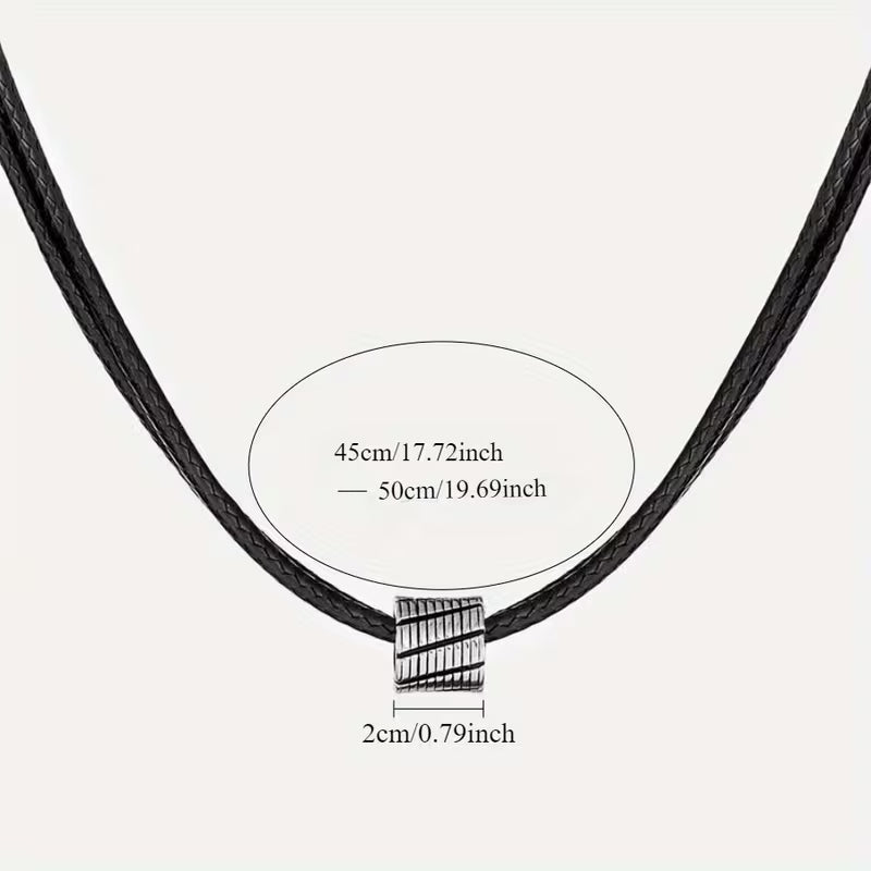 Minimalist Men’s Metal Chain Necklace