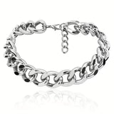 Punk Rock Layered Chain Choker Necklace