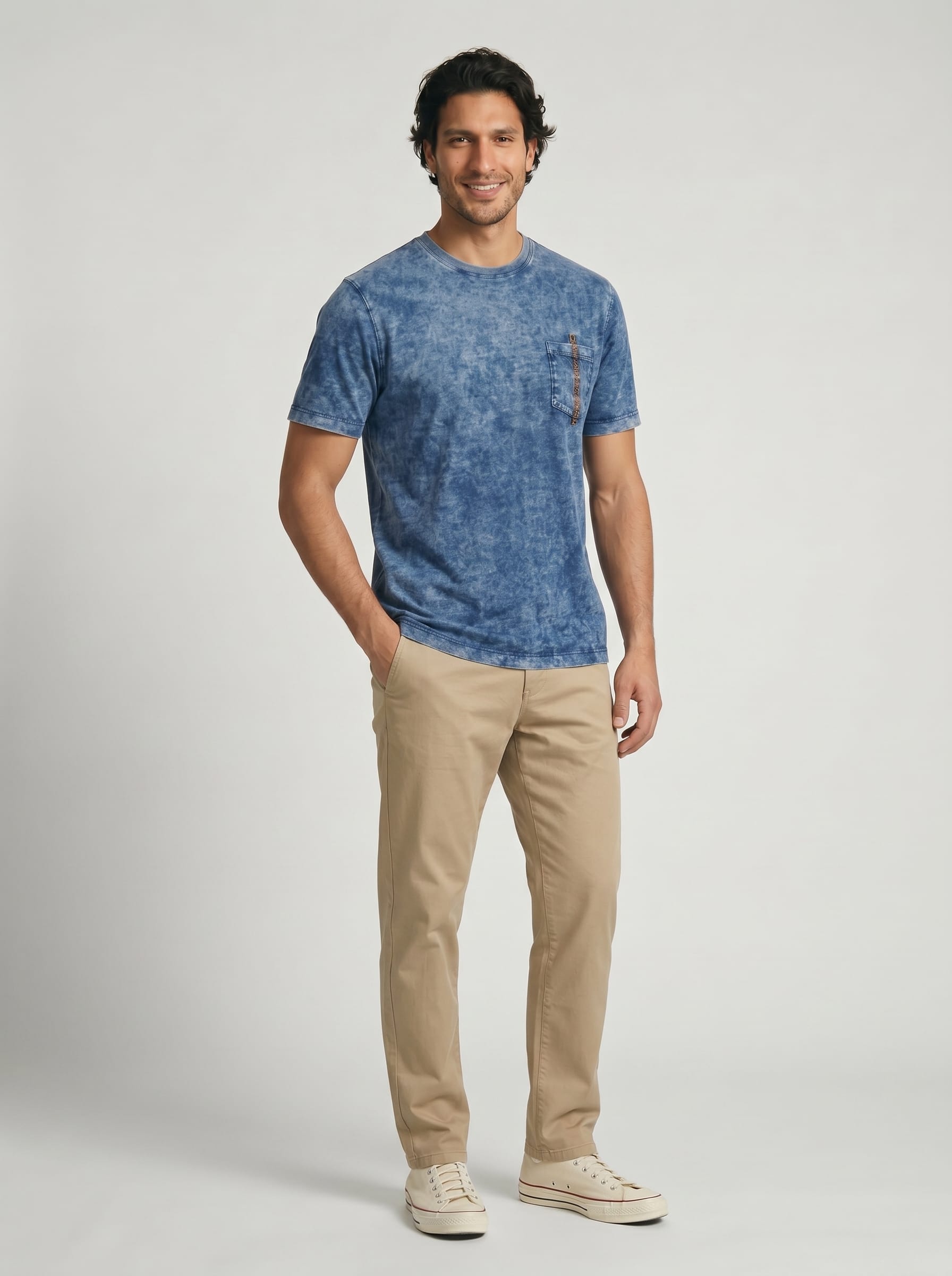 Men's True Indigo Denim Tee