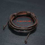Vintage Multi-Layer Cowhide Leather Bracelet