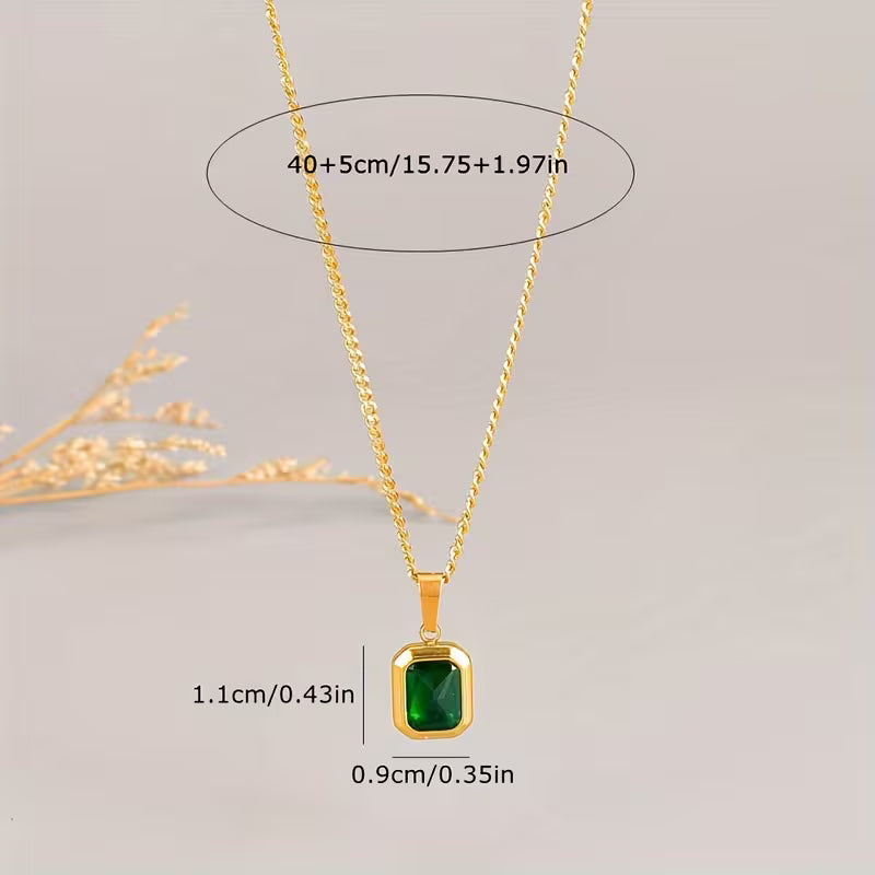 Minimalist Pendant Chain Necklace