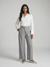 Embroidered White Cotton Shirt