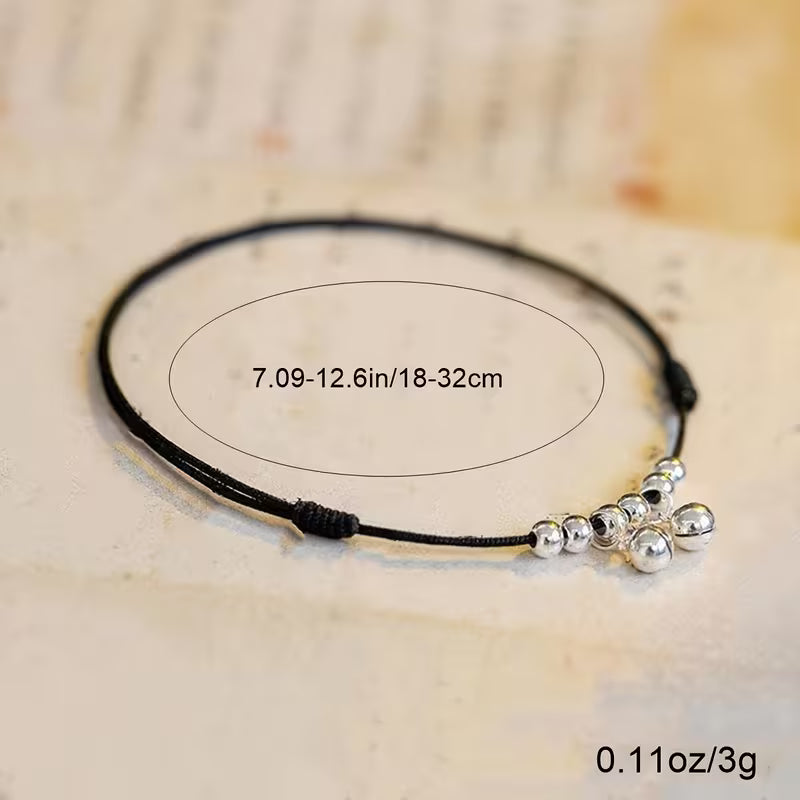 Bell Tassel Best Friend Anklet