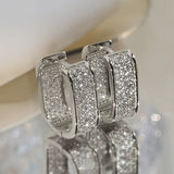 Fully Adorned with Sparkling Synthetic Zirconia in a U-Shape