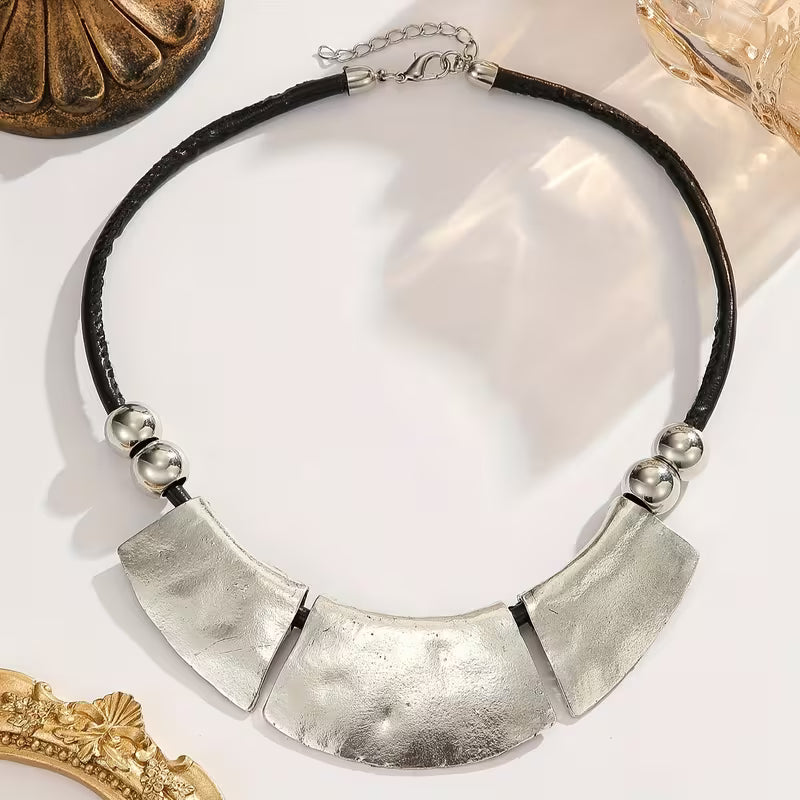 Middle Eastern PU Rope Necklace