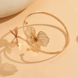 Boho Floral Butterfly Anklet