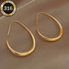Anti-Fading Large Hoop Earrings