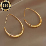 Anti-Fading Large Hoop Earrings