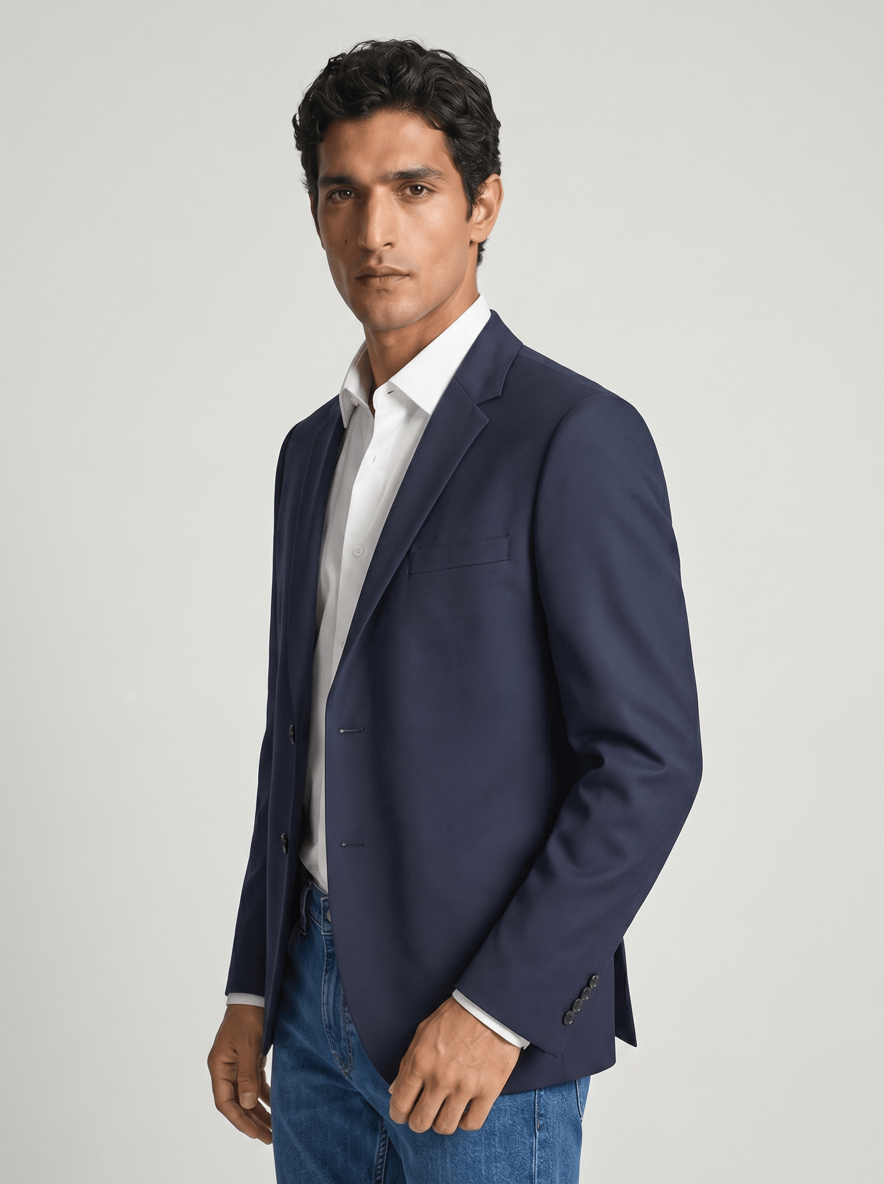 Navy Classic Blazer