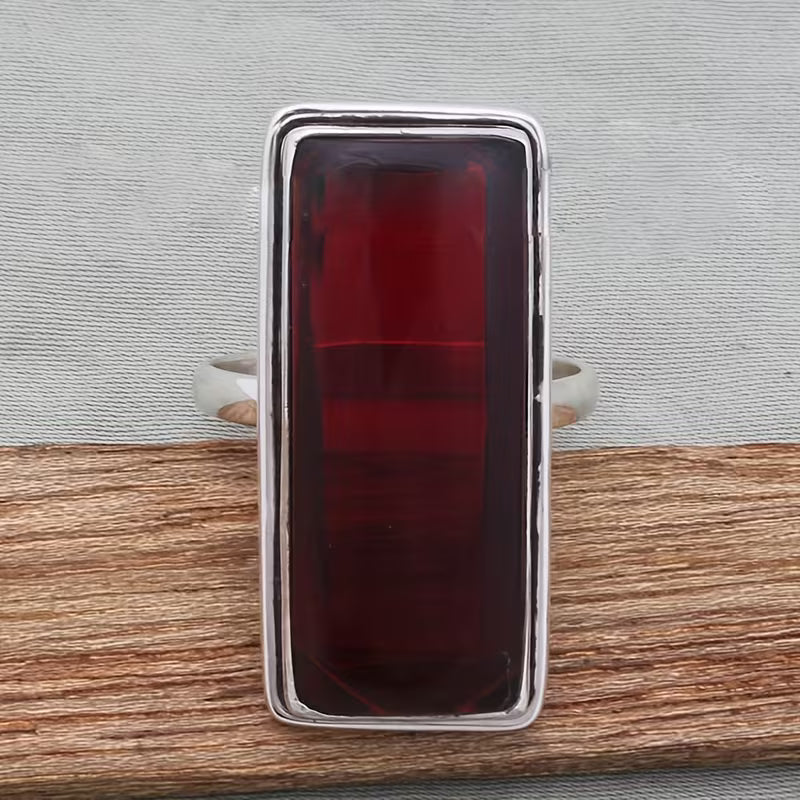 Bohemian Zirconia Statement Ring