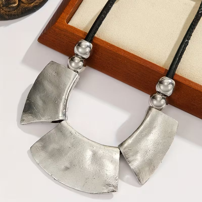 Middle Eastern PU Rope Necklace