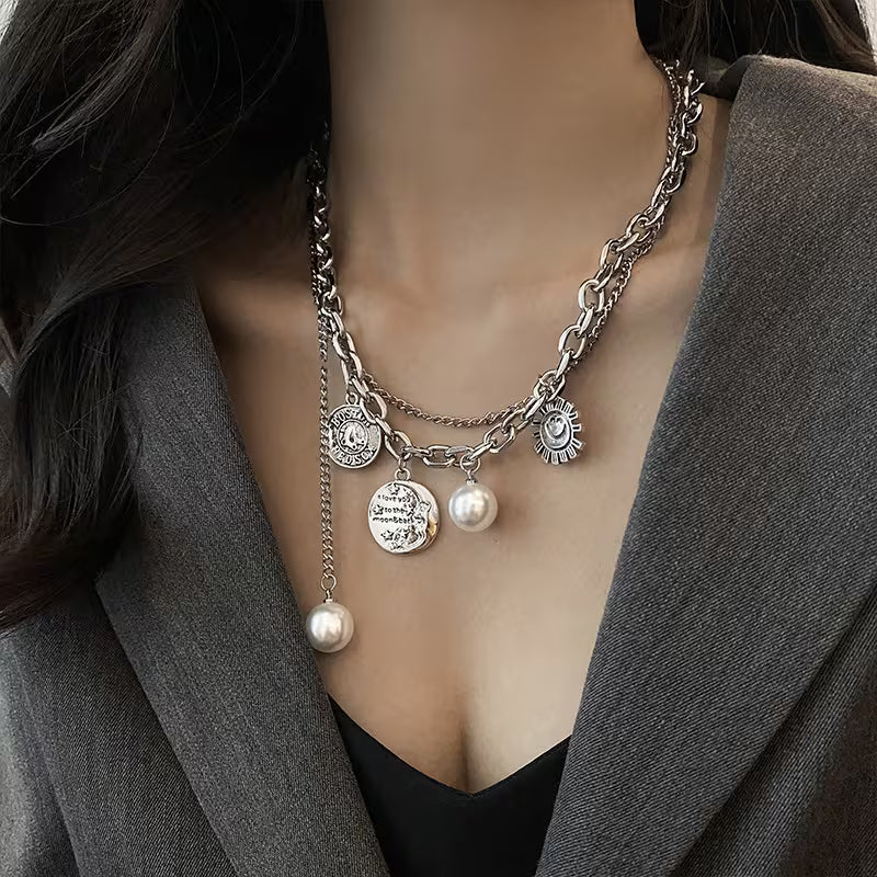 Luxury Multi-Layer Pearl Necklace