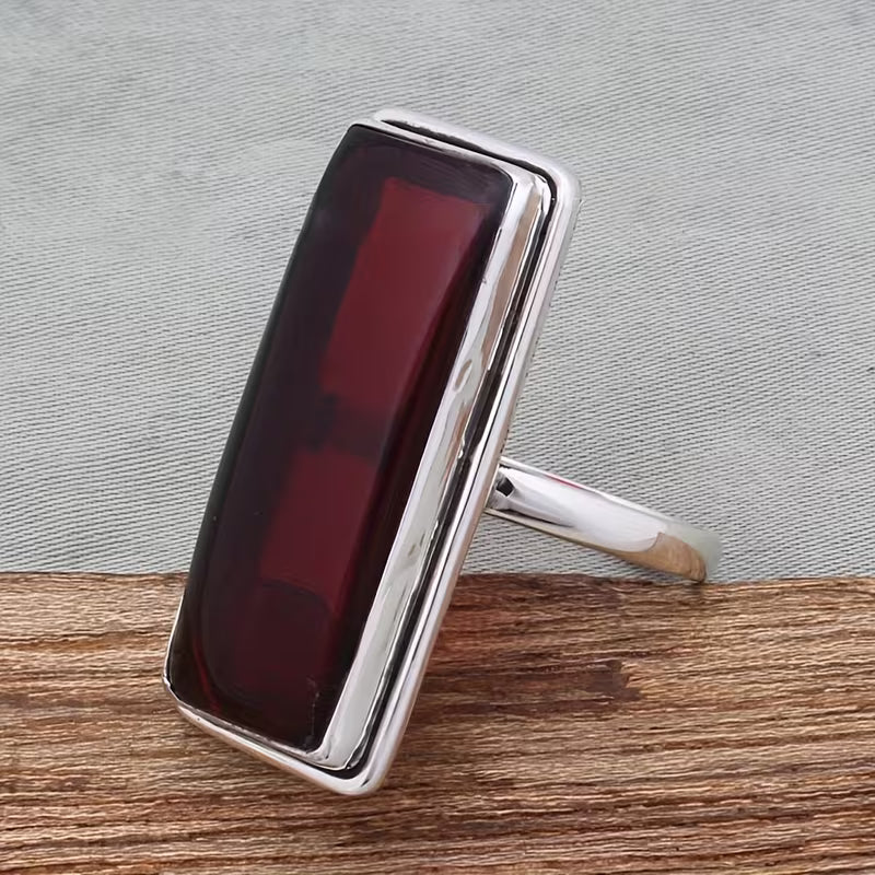 Bohemian Zirconia Statement Ring