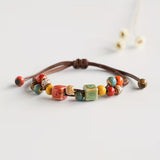Bohemian Ceramic Beaded Bracelet