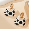 French Panda Body Bag Drop Earrings