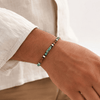 Tiger Eye & African Turquoise Bracelet