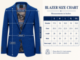 Men's Organic Indigo Dye Sporty Blazer