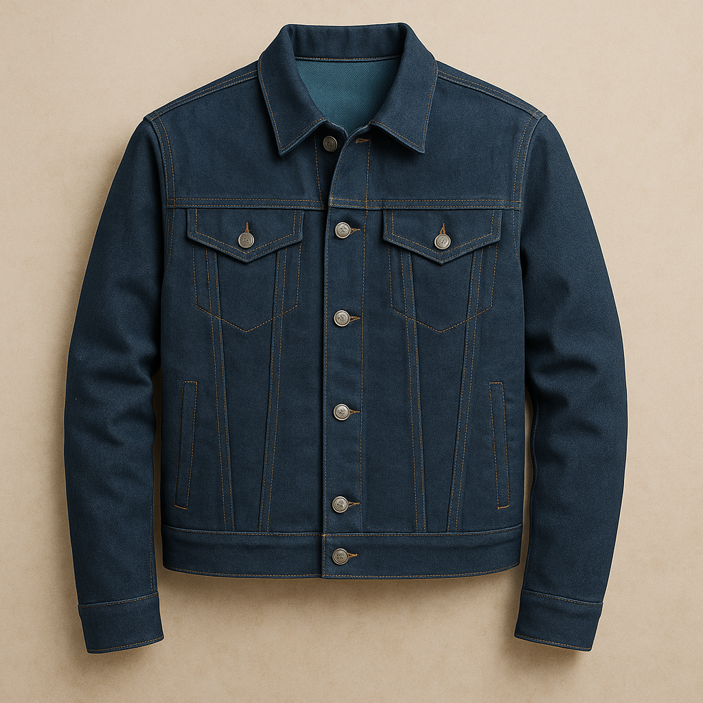 Coated Denim Jacket