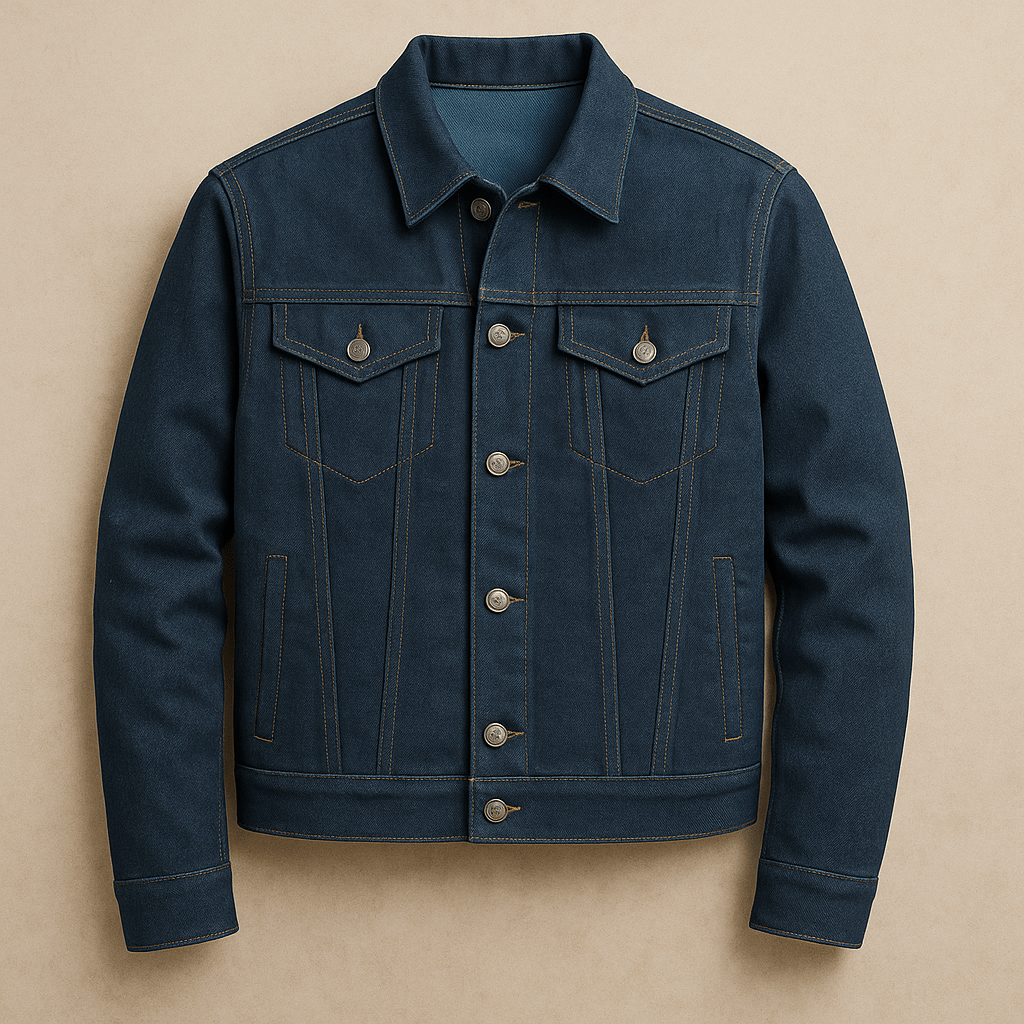 Coated Denim Jacket