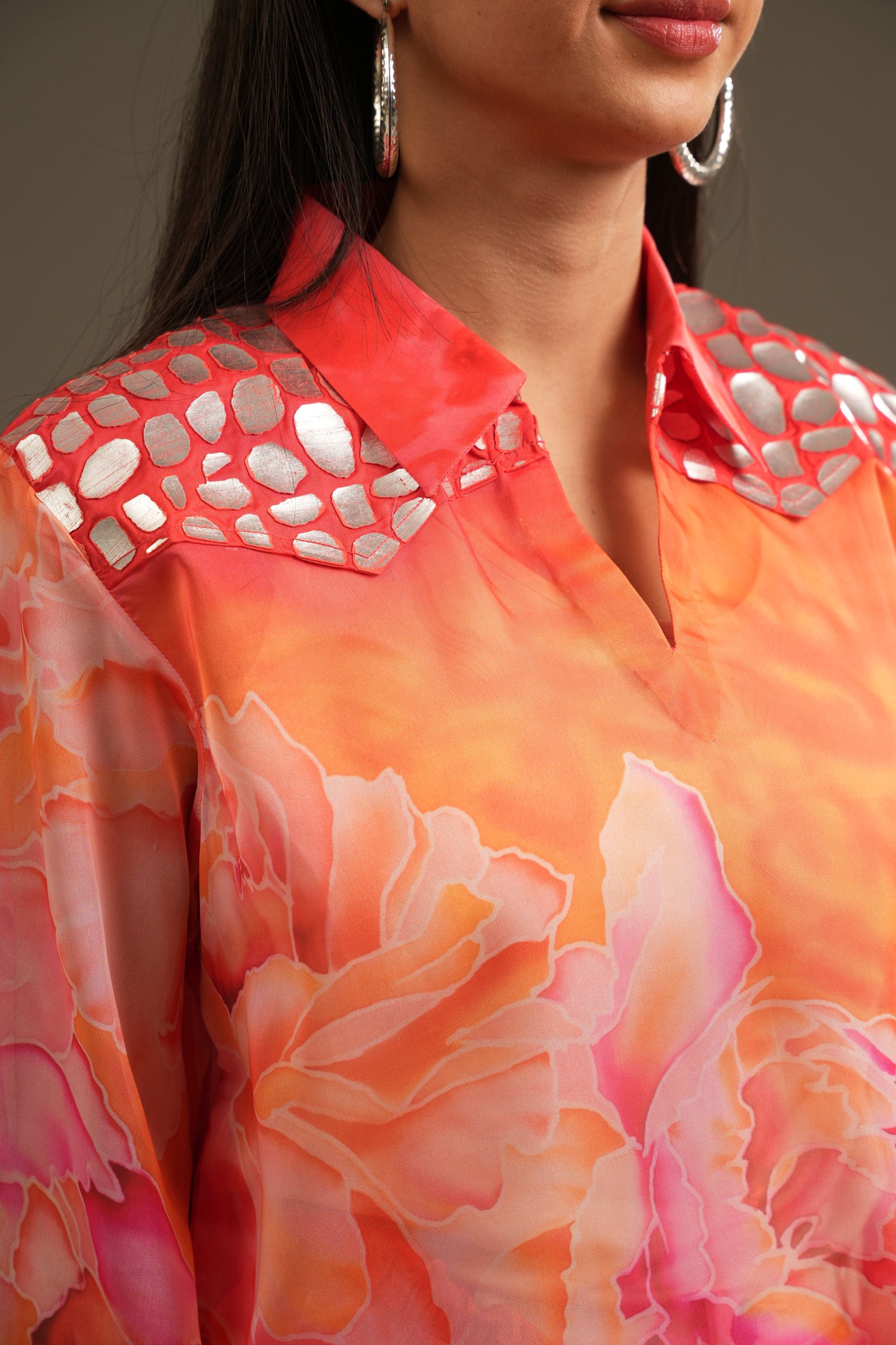 Contemporary Western Blouse