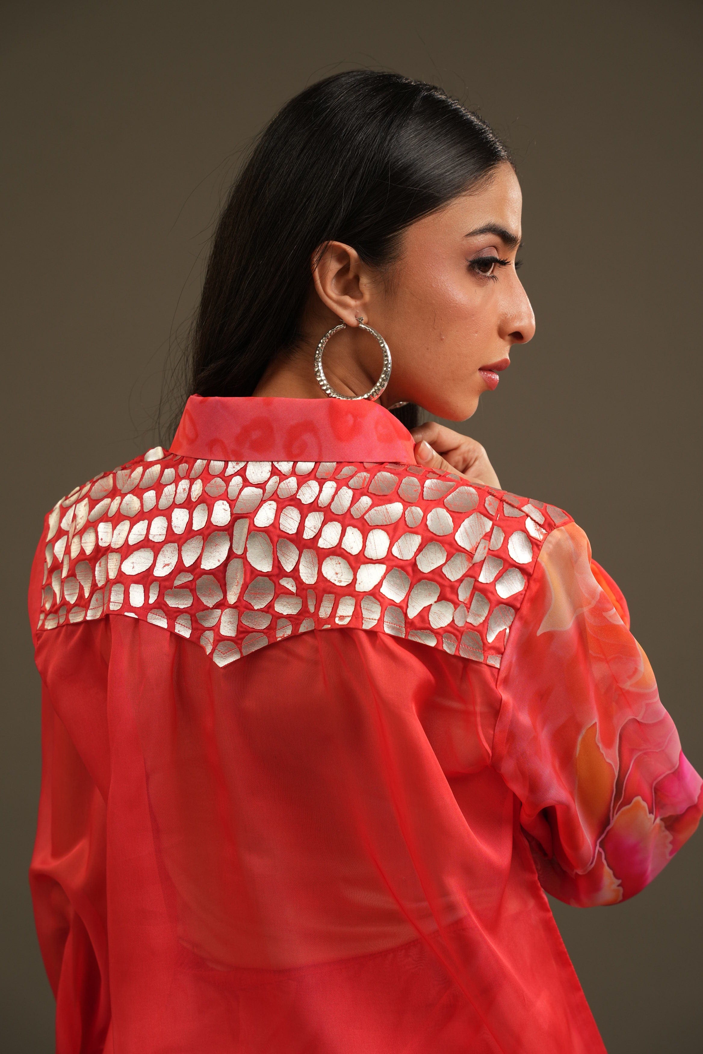 Contemporary Western Blouse