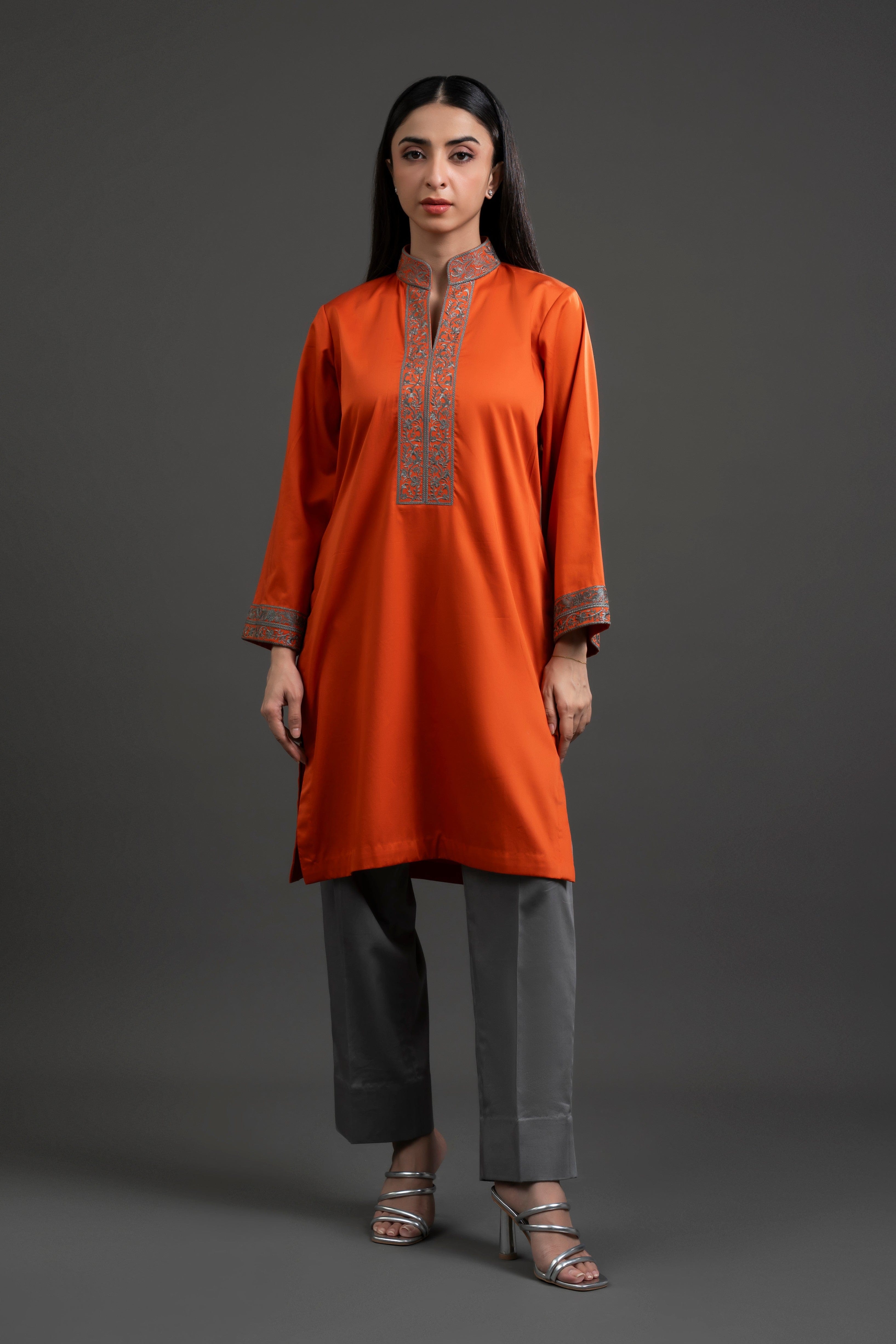 Premium Sateen Kurta Set