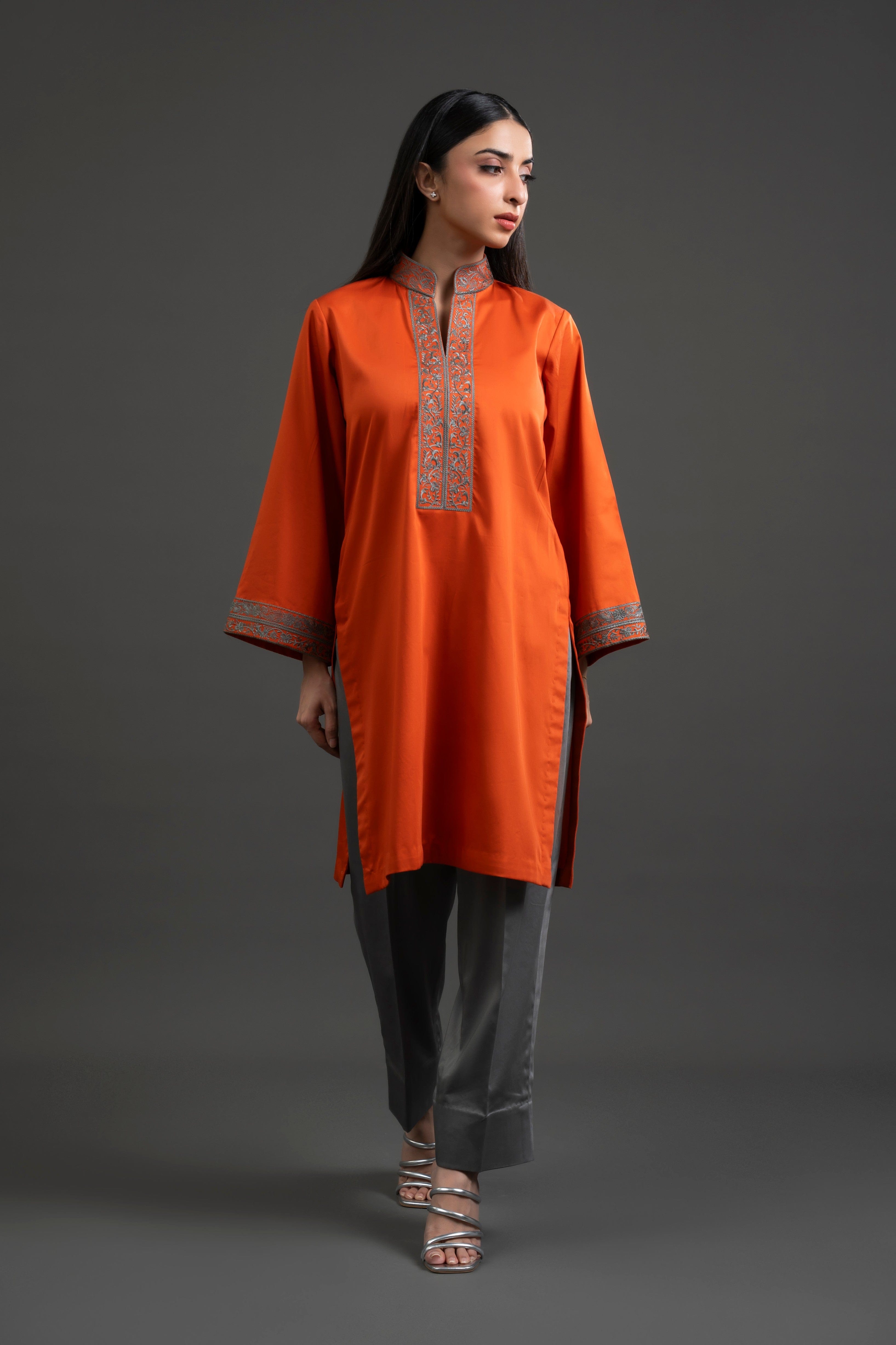 Premium Sateen Kurta Set
