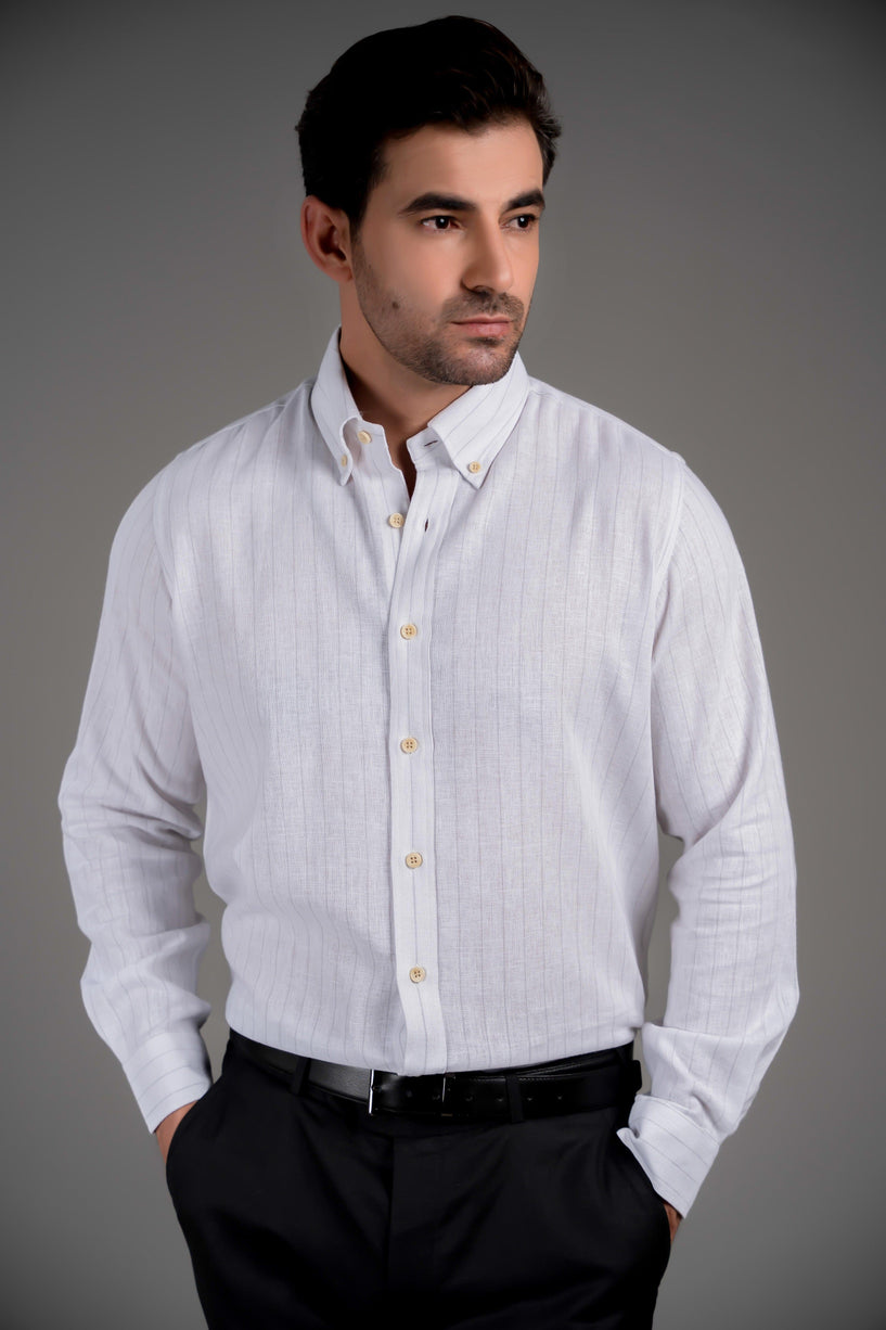 Yarn Dyed Cotton Shirt