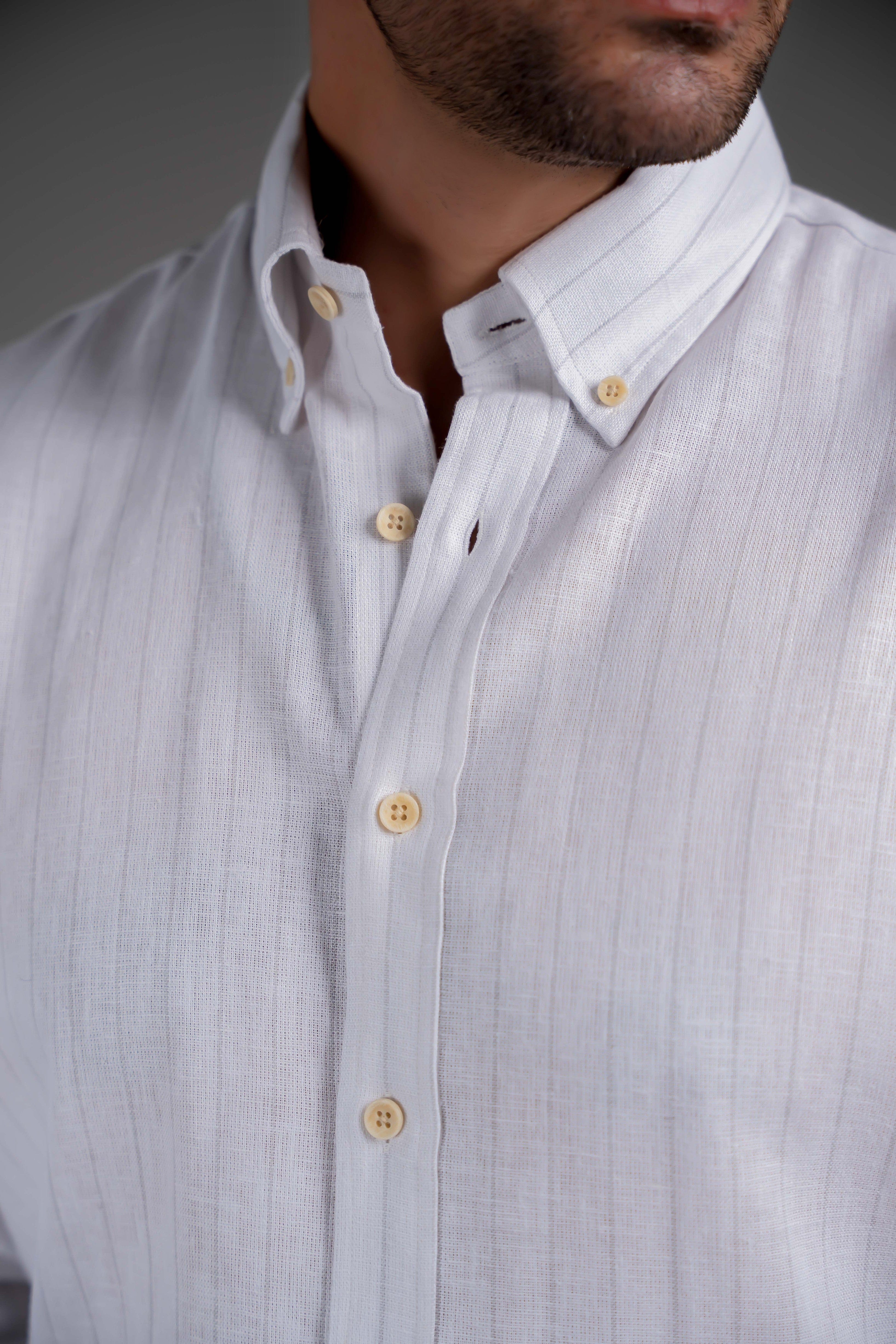 Yarn Dyed Cotton Shirt