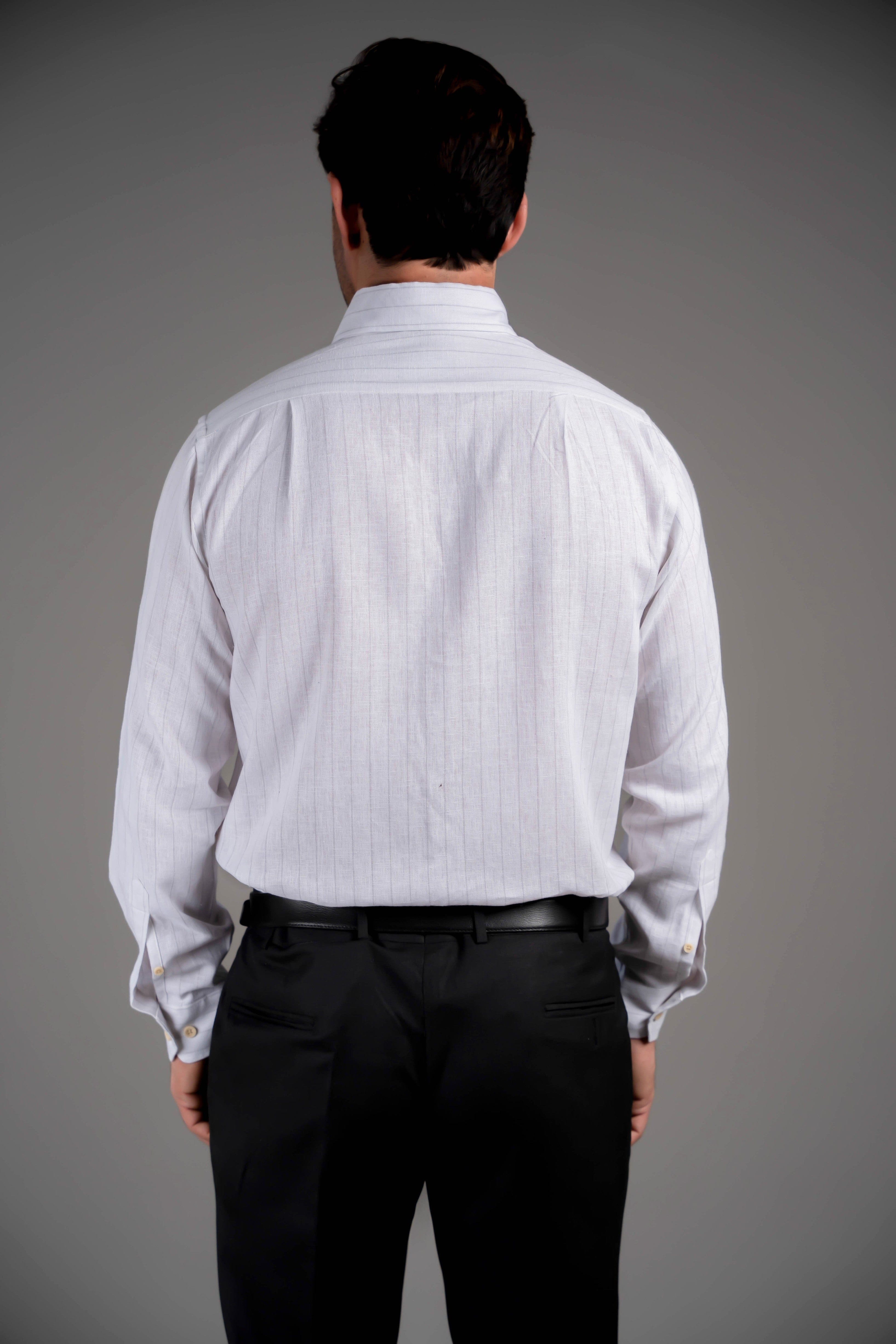 Yarn Dyed Cotton Shirt