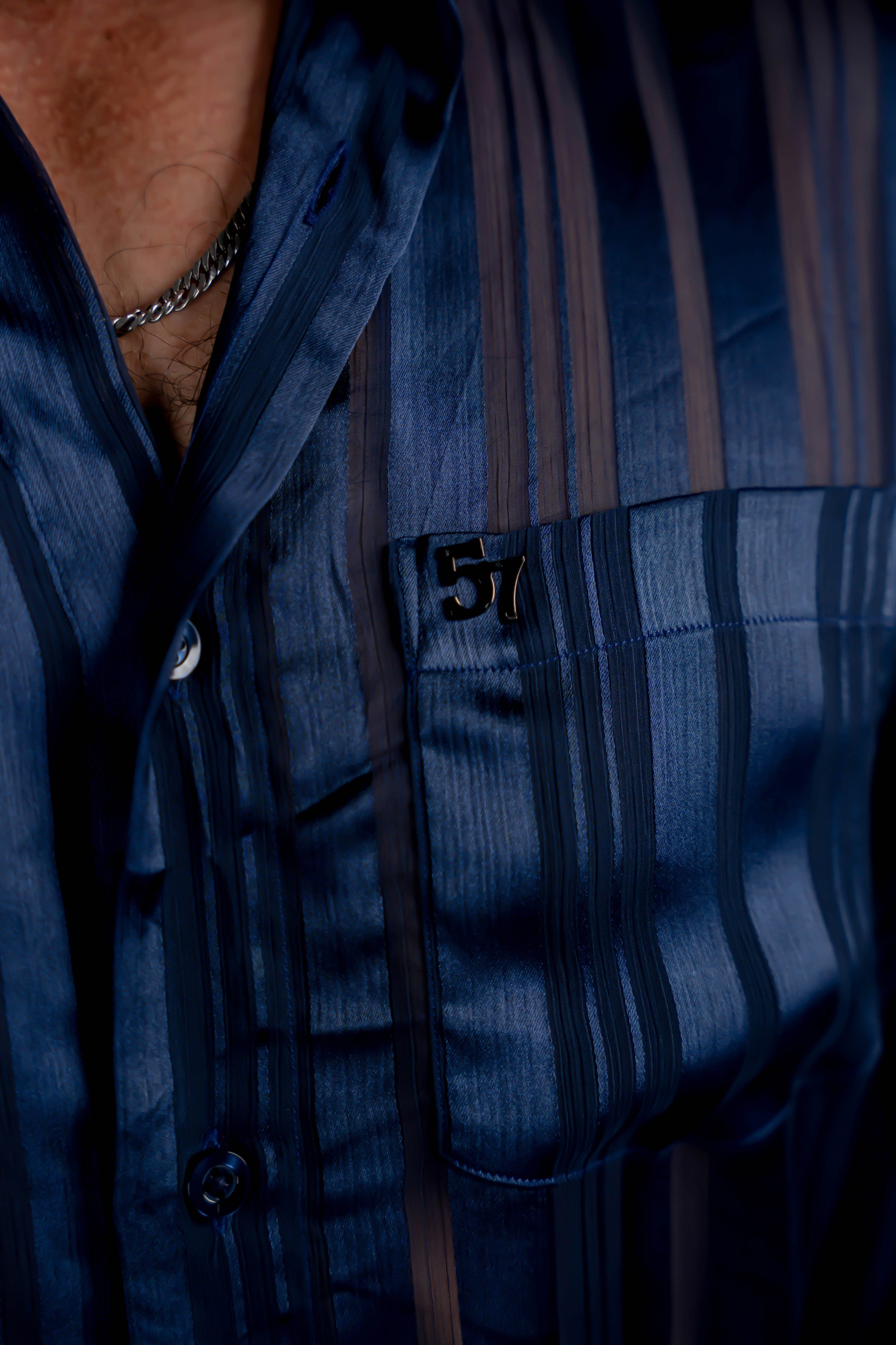 See Through Stripe Shirt