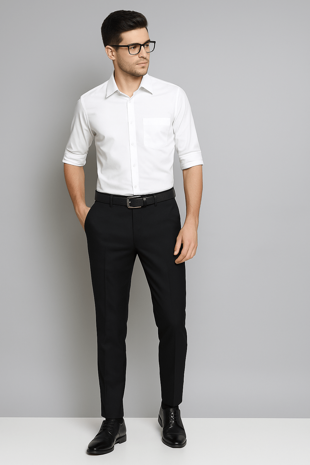 Feather Light Cotton Dress Pants