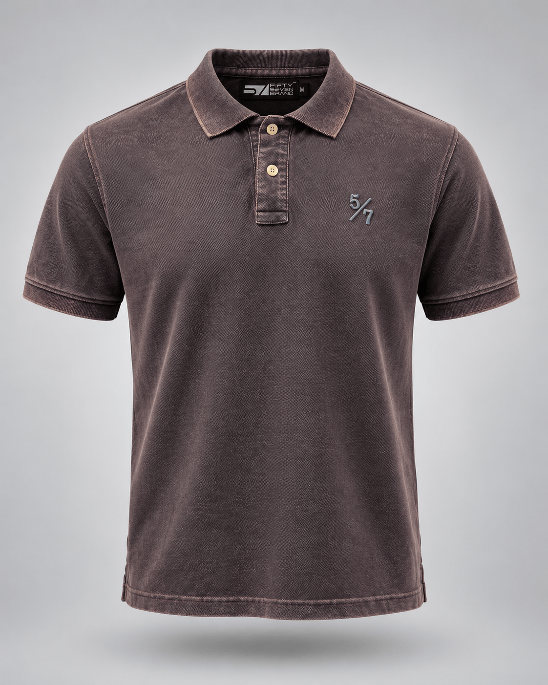Men's 100% cotton pique polo in iridescent effect.
