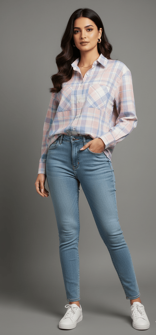 Pastel Check Shirt