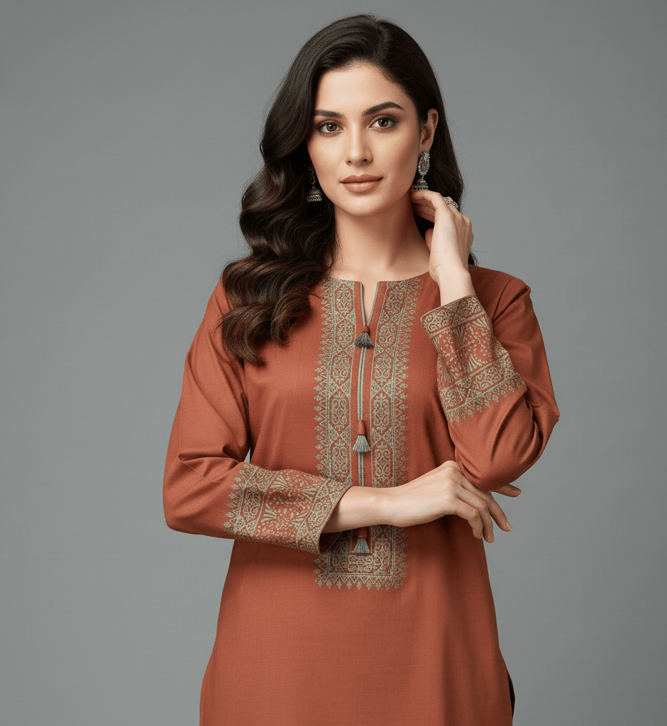 Classic Brown Ethnic Wear