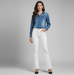 Classic Washed Denim Shirt