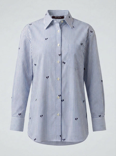 Striped Printed Shirt