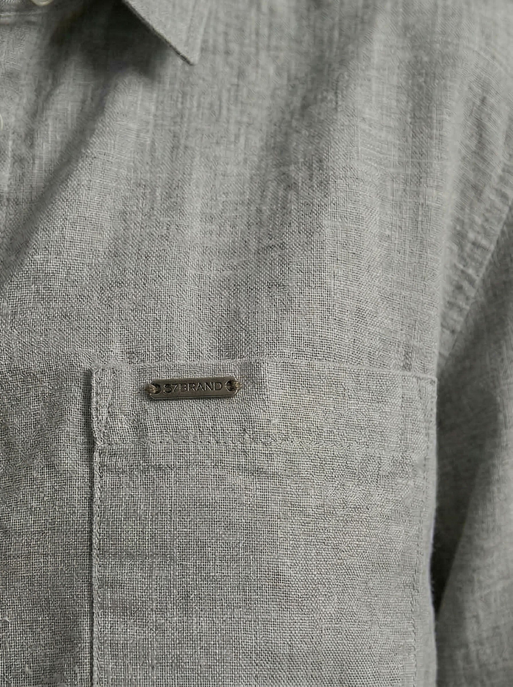 Heathered Linen loose Shirt