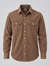 Carbon Vintage Peach Cotton Felt
