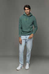 Pullover Cotton Blend Hoodie